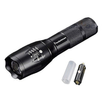 Super Bright  XM-L T6 L2 XP-L LED Flashlight Rechargeable Zoomable Linternas Torch Light by 1*18650 or 3*AAA Lamp Hand Light z50