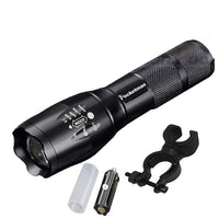 Super Bright  XM-L T6 L2 XP-L LED Flashlight Rechargeable Zoomable Linternas Torch Light by 1*18650 or 3*AAA Lamp Hand Light z50