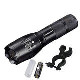 Super Bright  XM-L T6 L2 XP-L LED Flashlight Rechargeable Zoomable Linternas Torch Light by 1*18650 or 3*AAA Lamp Hand Light z50