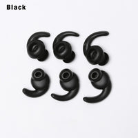 3 Pairs S/M/L Silicone Earbuds Cover With Ear Hook For Sports Bluetooth Headset Earphone Accessories